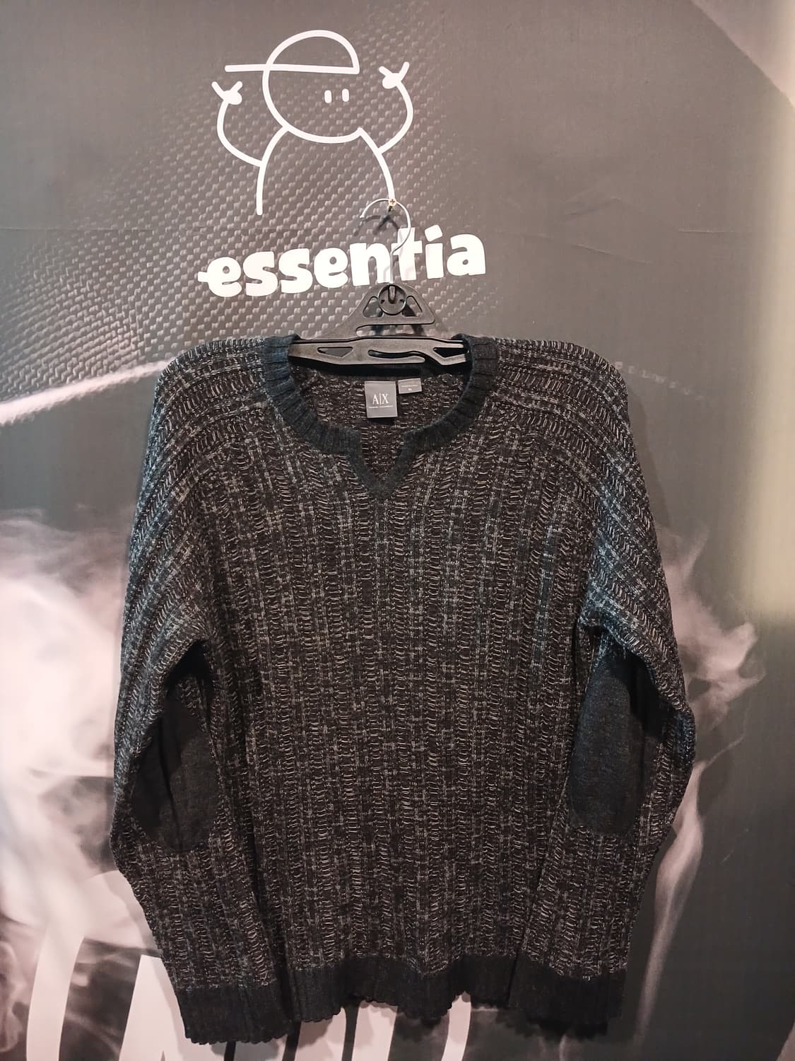 X|A 아르마니 익스체인지 V넥 울 니트 상품이미지1