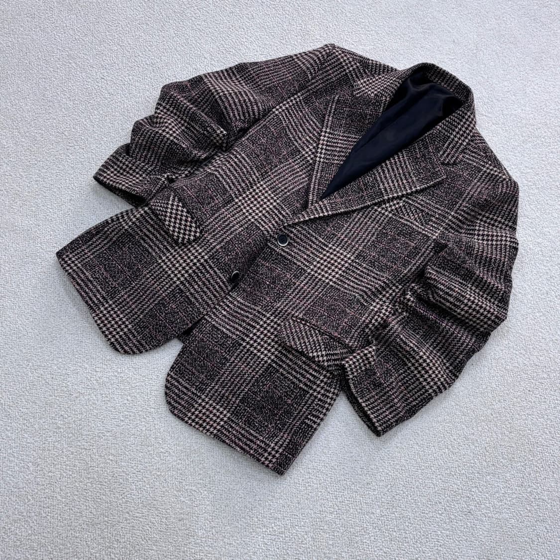 50 세인트뉴욕 체크 블레이저 자켓 0326E 상품이미지1