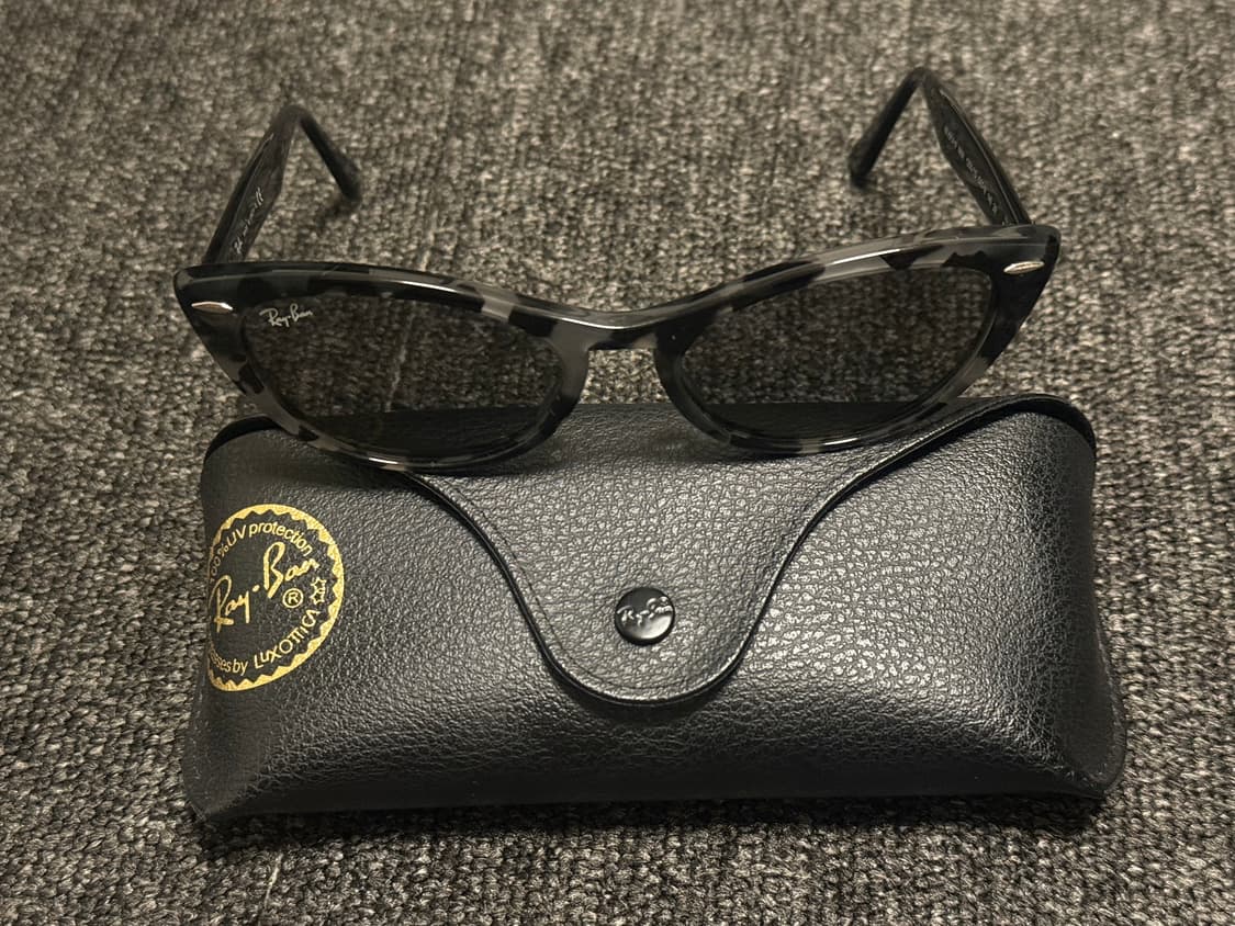 레이벤 니나 선글라스 그레이 호피 상품이미지2