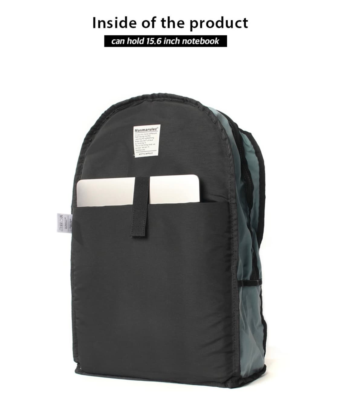 마스마룰즈 데일리 백팩 블루 Daily backpack_Blue 상품이미지3