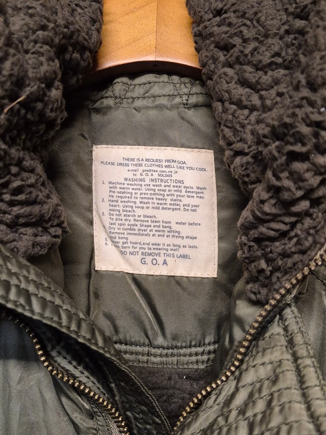 G.O.A AIRFORCE JACKET 상품이미지7