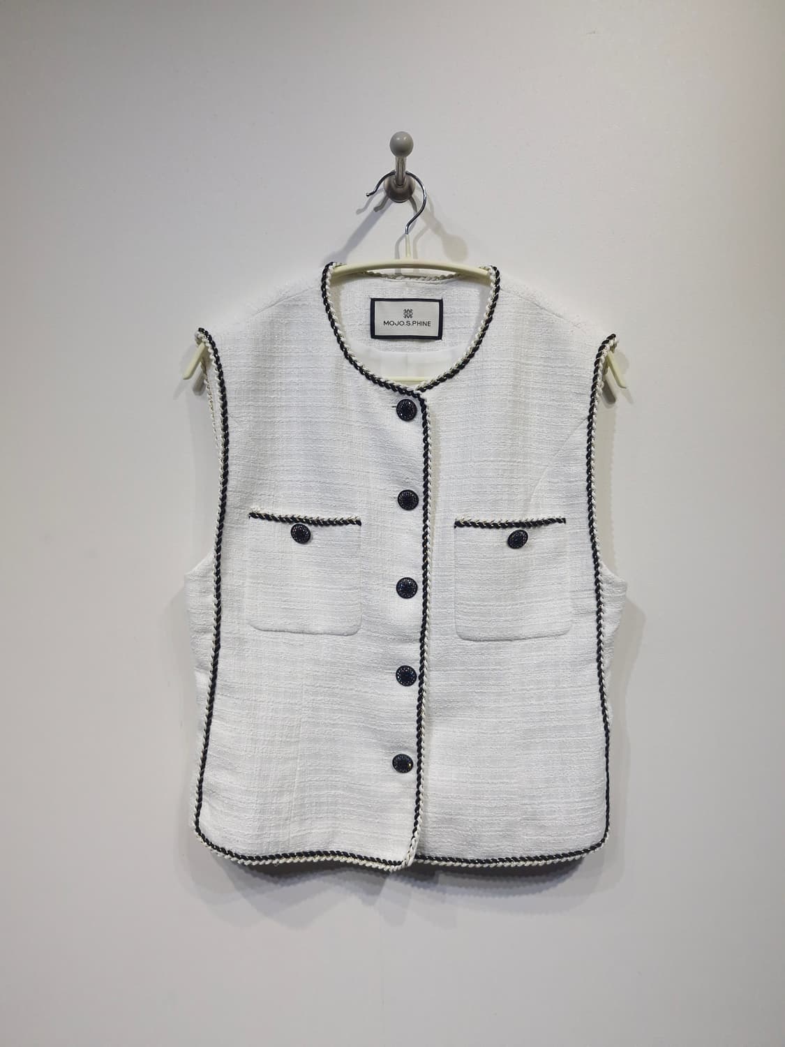 모조에스핀(MOJO S PHINE)23년 트위드 베스트 상품이미지1