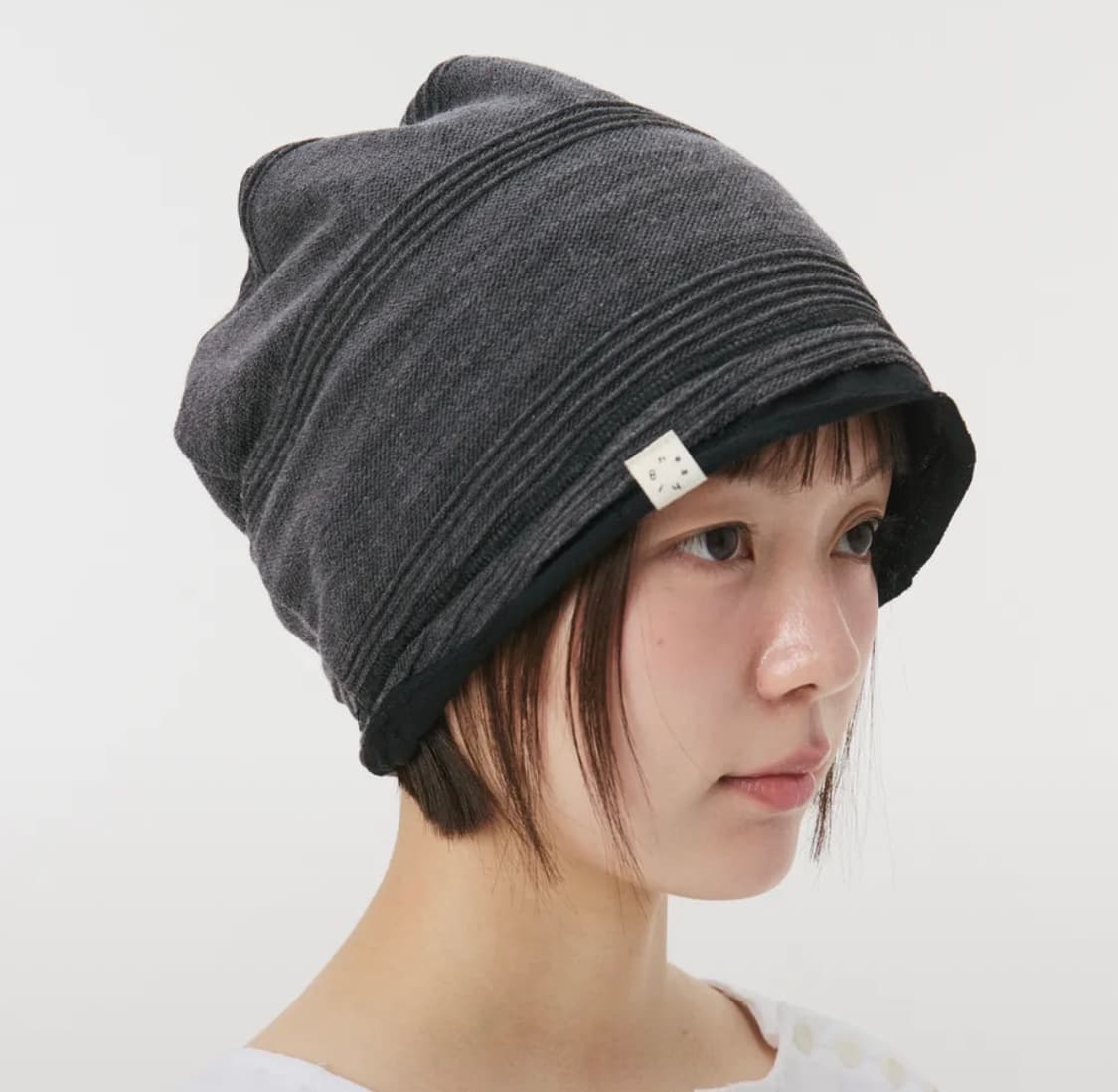 오헤시오 리버시블 비니 차콜 상품이미지1