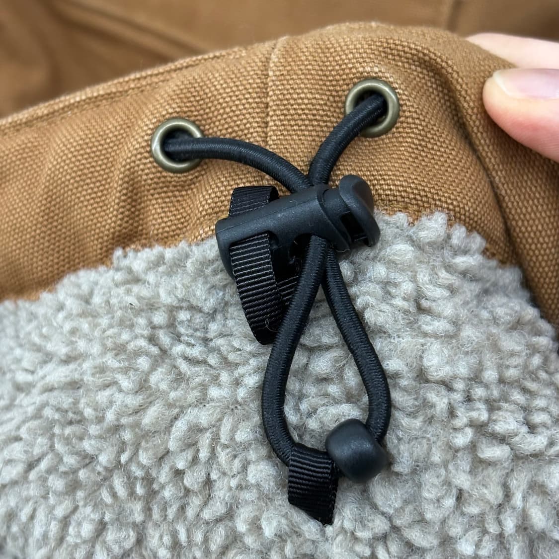 칼하트 브라운 후드 워크 자켓 남/XXL 상품이미지9