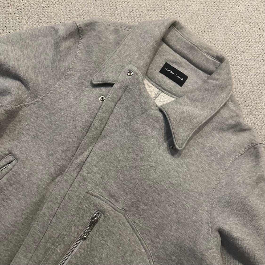 츠모리 치사토 Tsumori Chisato 바이커 스웻 자켓 상품이미지5