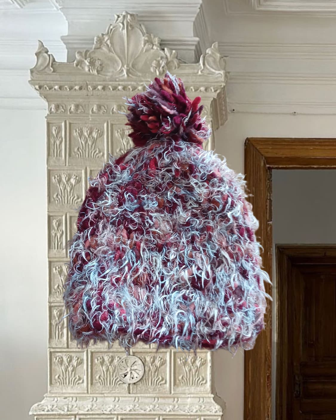 vintage red beanie 상품이미지4