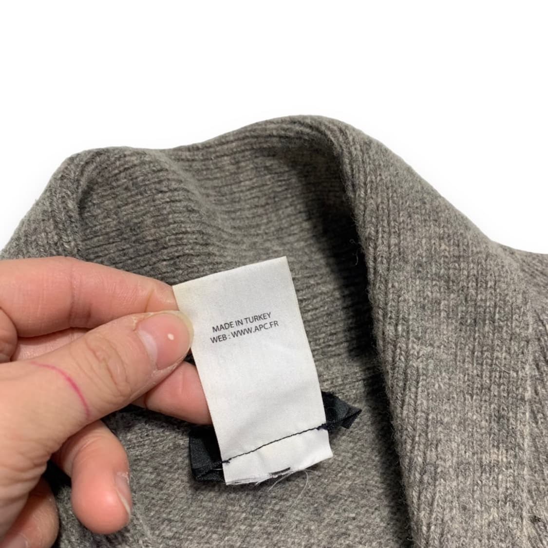 아페쎄 미니멀 가디건  상품이미지6