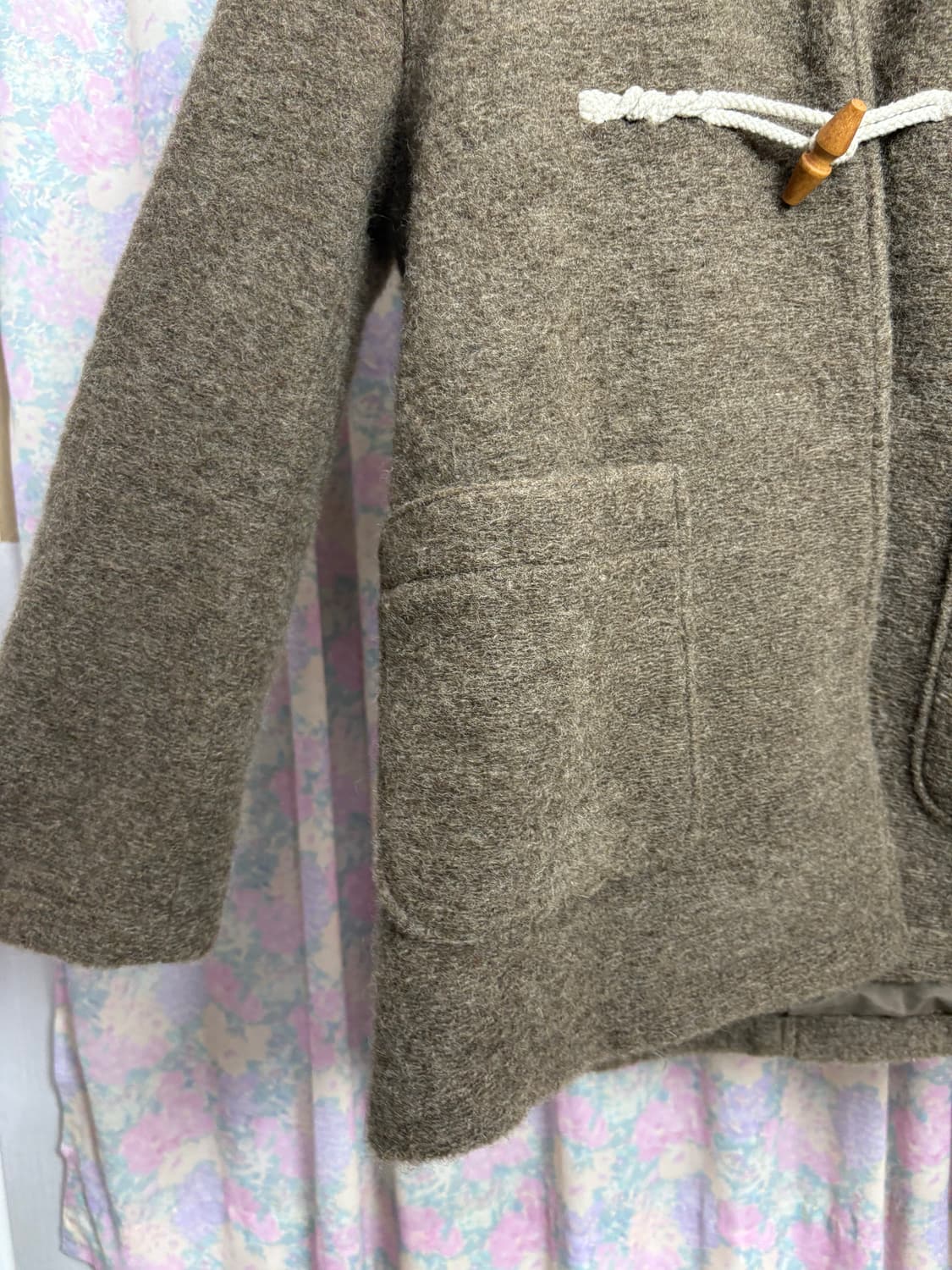 니코앤드 브라운 울 더플 코트 상품이미지7