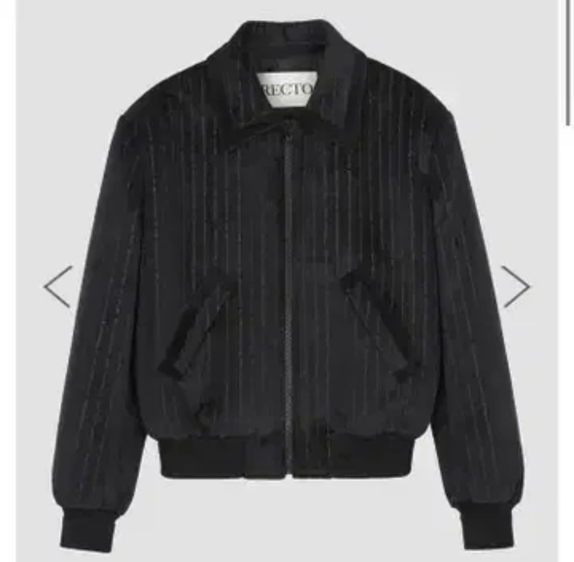 렉토 콘트라스트 벨벳 자켓 M 팝니다 상품이미지1