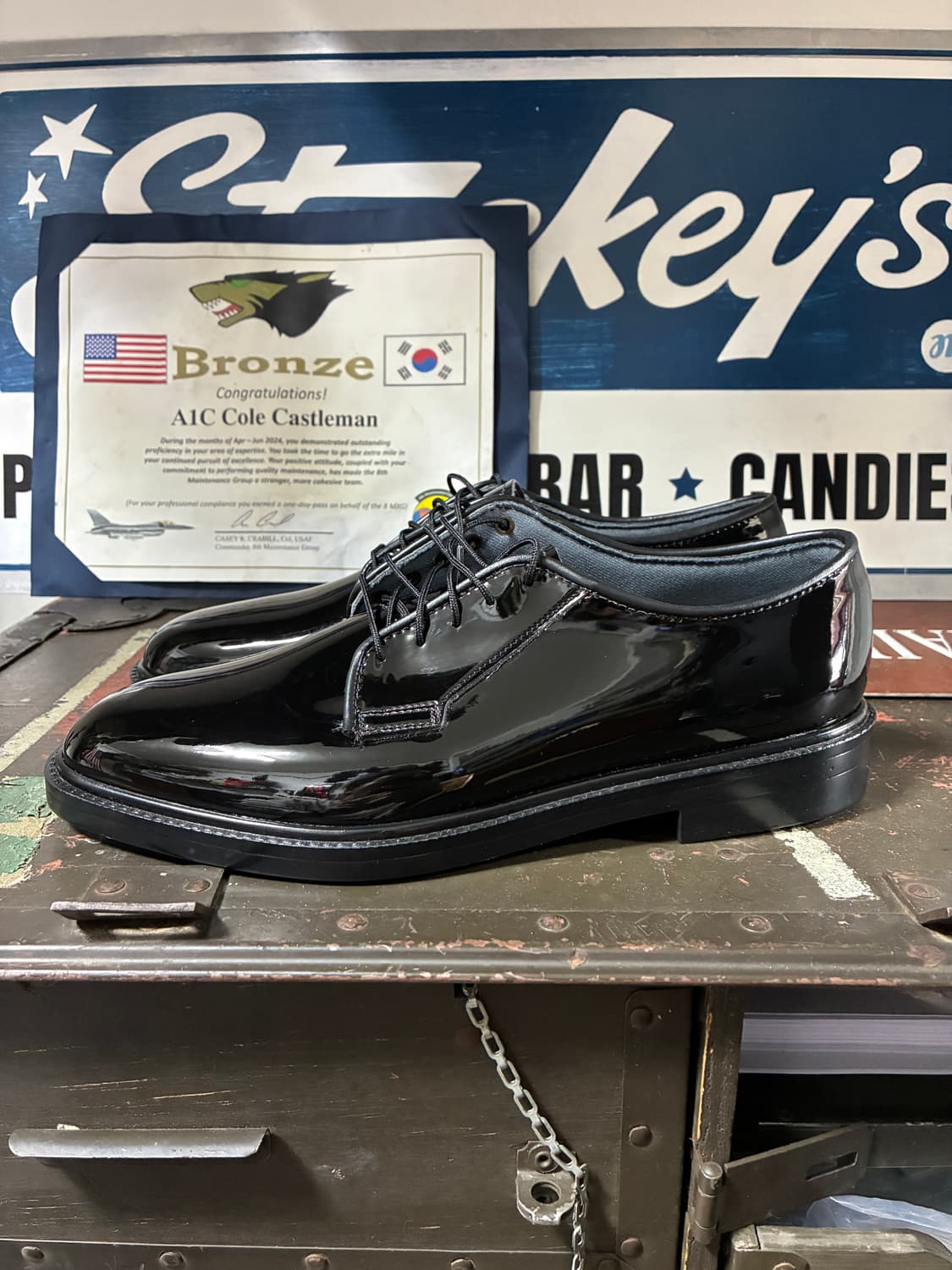 미군 단화 US Army Service Shoes 상품이미지5