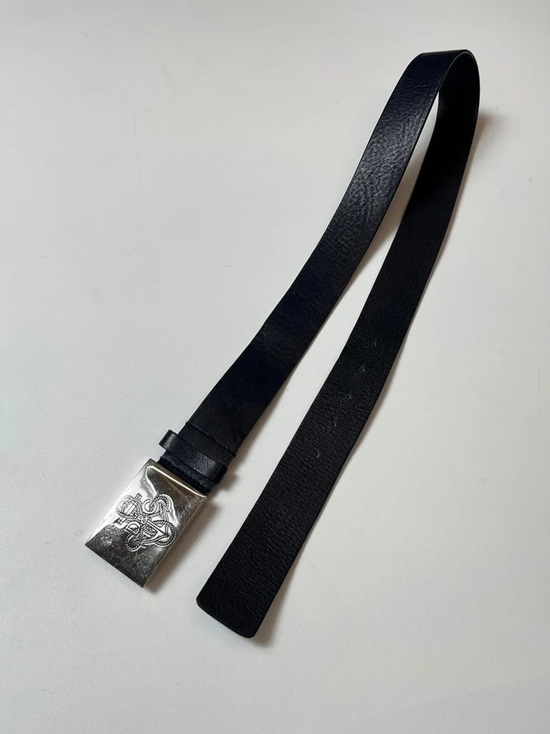 돌체앤가바나 00's 닷빅버클 통가죽 벨트 Q1422 상품이미지2