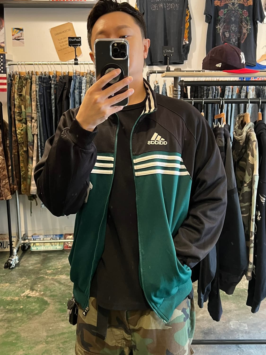 [L] 아디다스 트랙 재킷 퍼포먼스 트레이닝 져지 상품이미지8