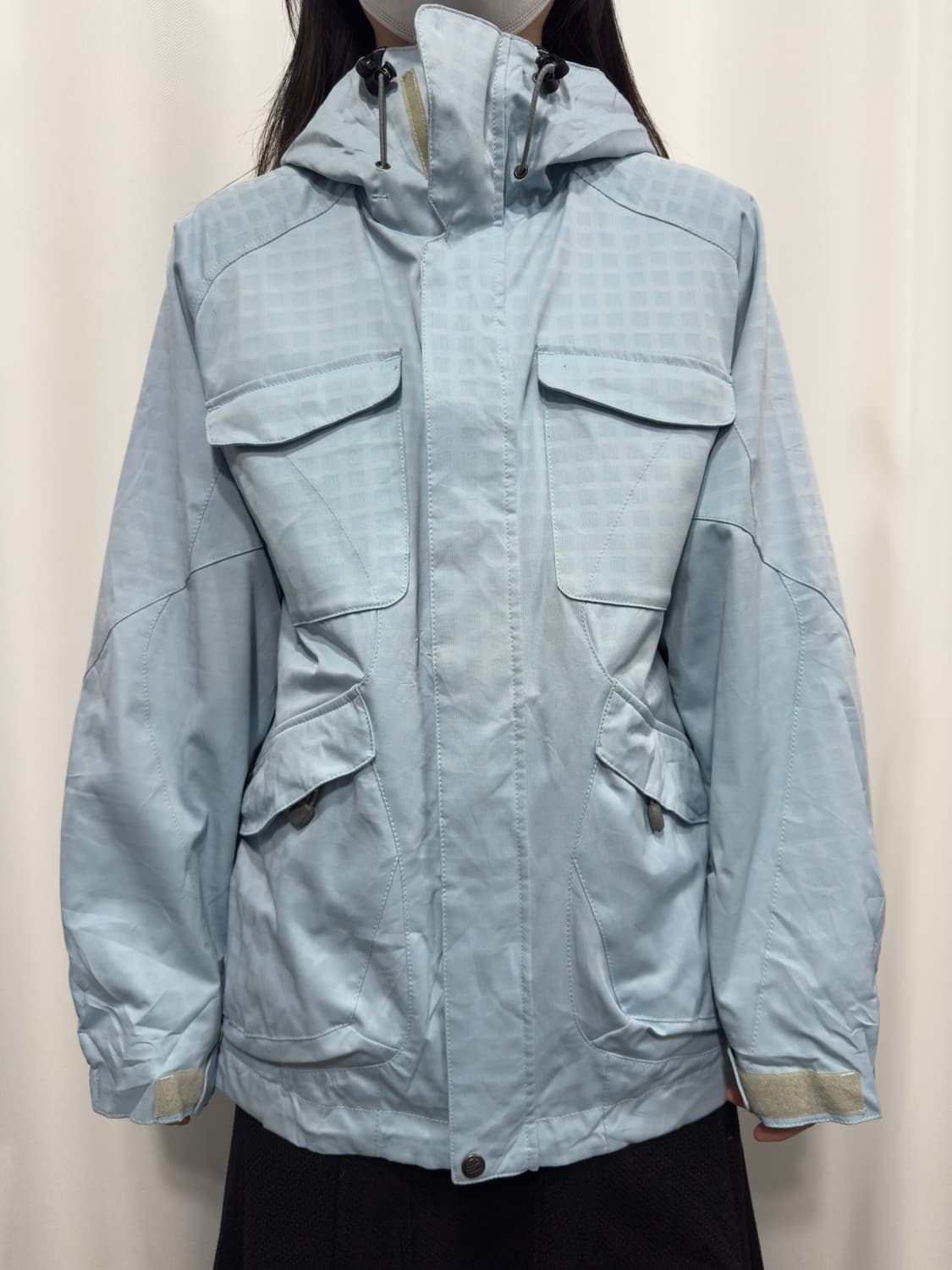 estivo soft blue hood jacket 상품이미지1