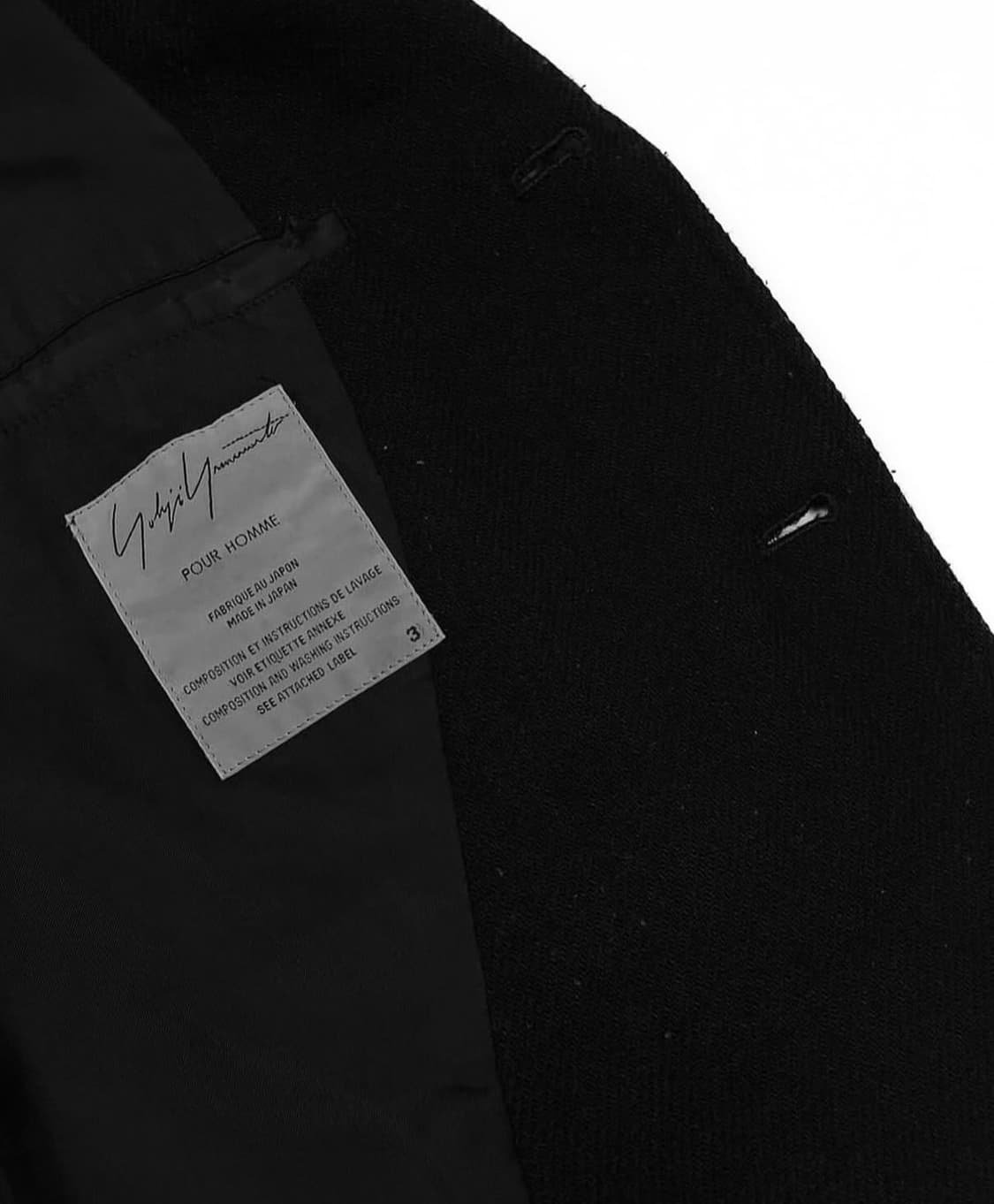 요지야마모토 뿌르옴므 05aw 컬렉션 자켓 상품이미지4