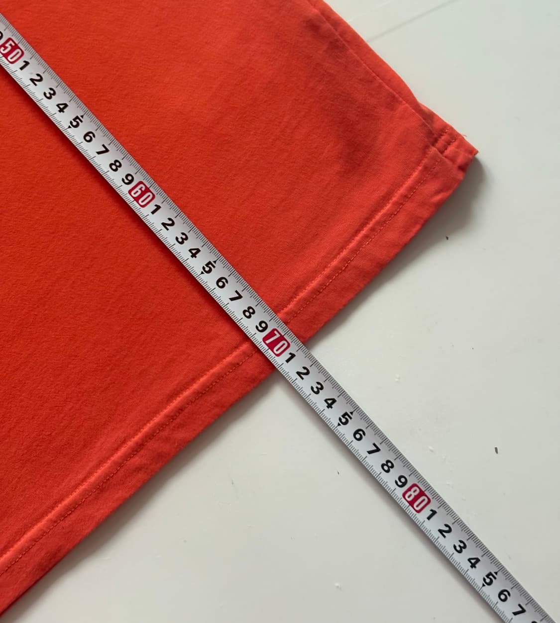 아베크롬비 빅로고 오렌지 반팔티 상품이미지7