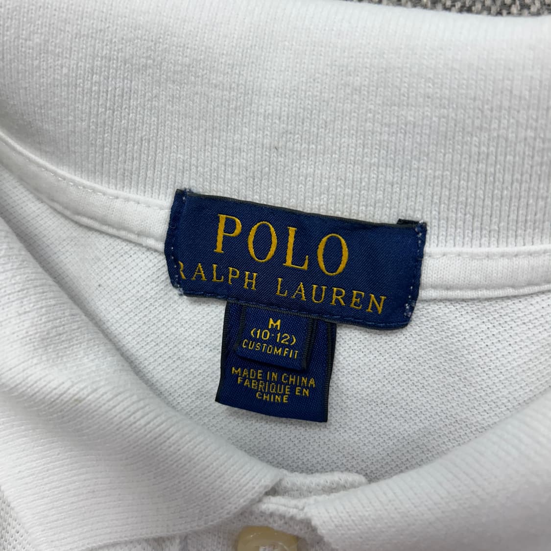 폴로 빅포니 치프키프 화이트 카라티(M(10-12)) 상품이미지2