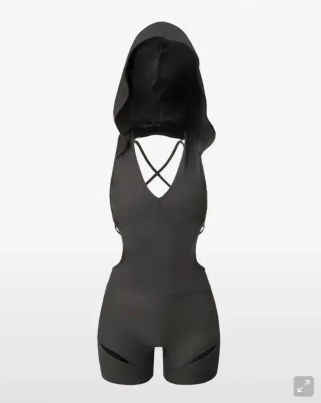 (1) 오호스 ojos 수영복 모노키니 차콜 상품이미지1