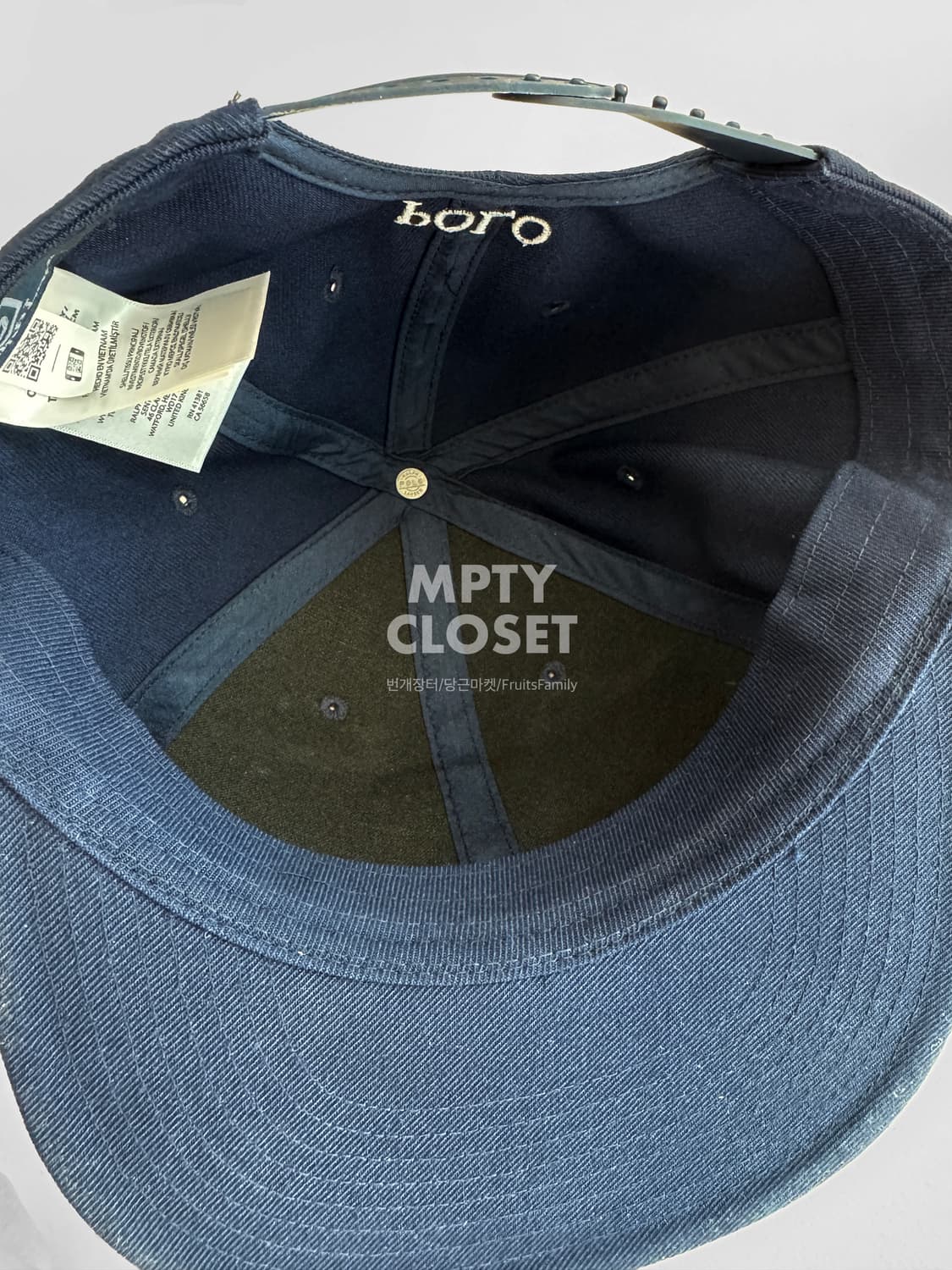 폴로 랄프로렌 트윌 하이 크라운 볼캡 스냅백 상품이미지4