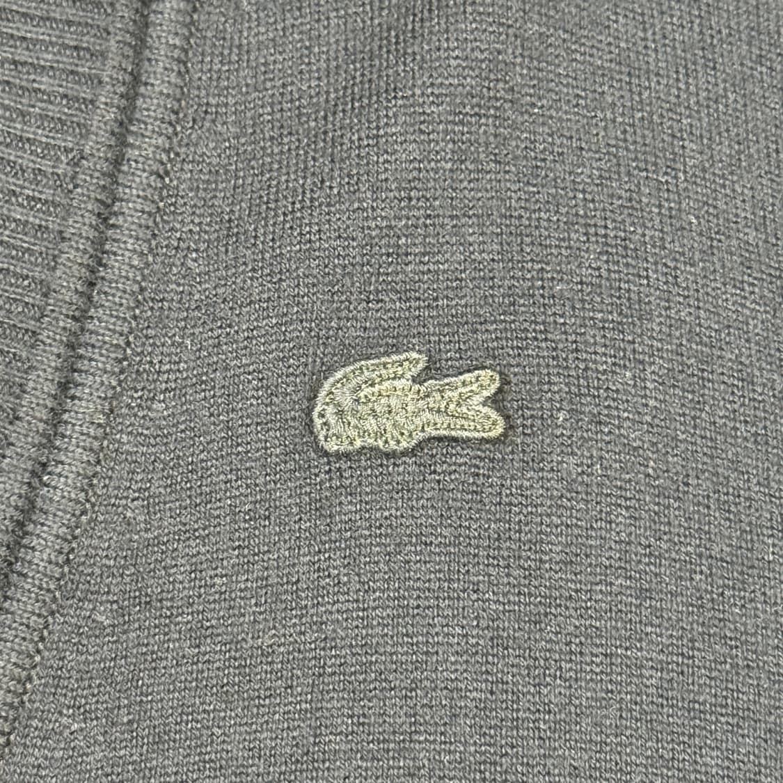 L) 라코스테 울 가디건 네이비 상품이미지4