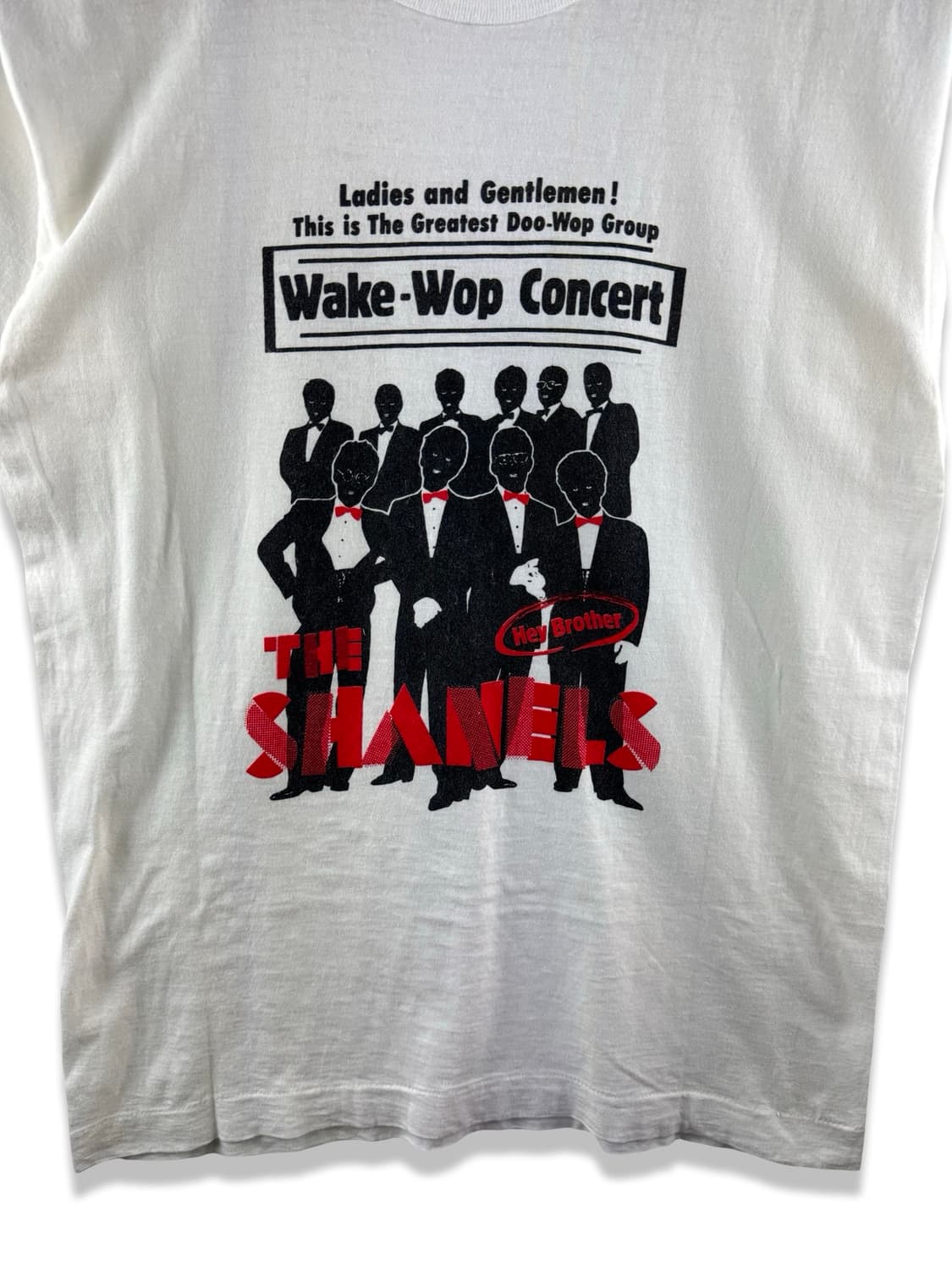 80S 샤넬즈 Wake-Wop Concert 일본생산 티셔츠3901 상품이미지4