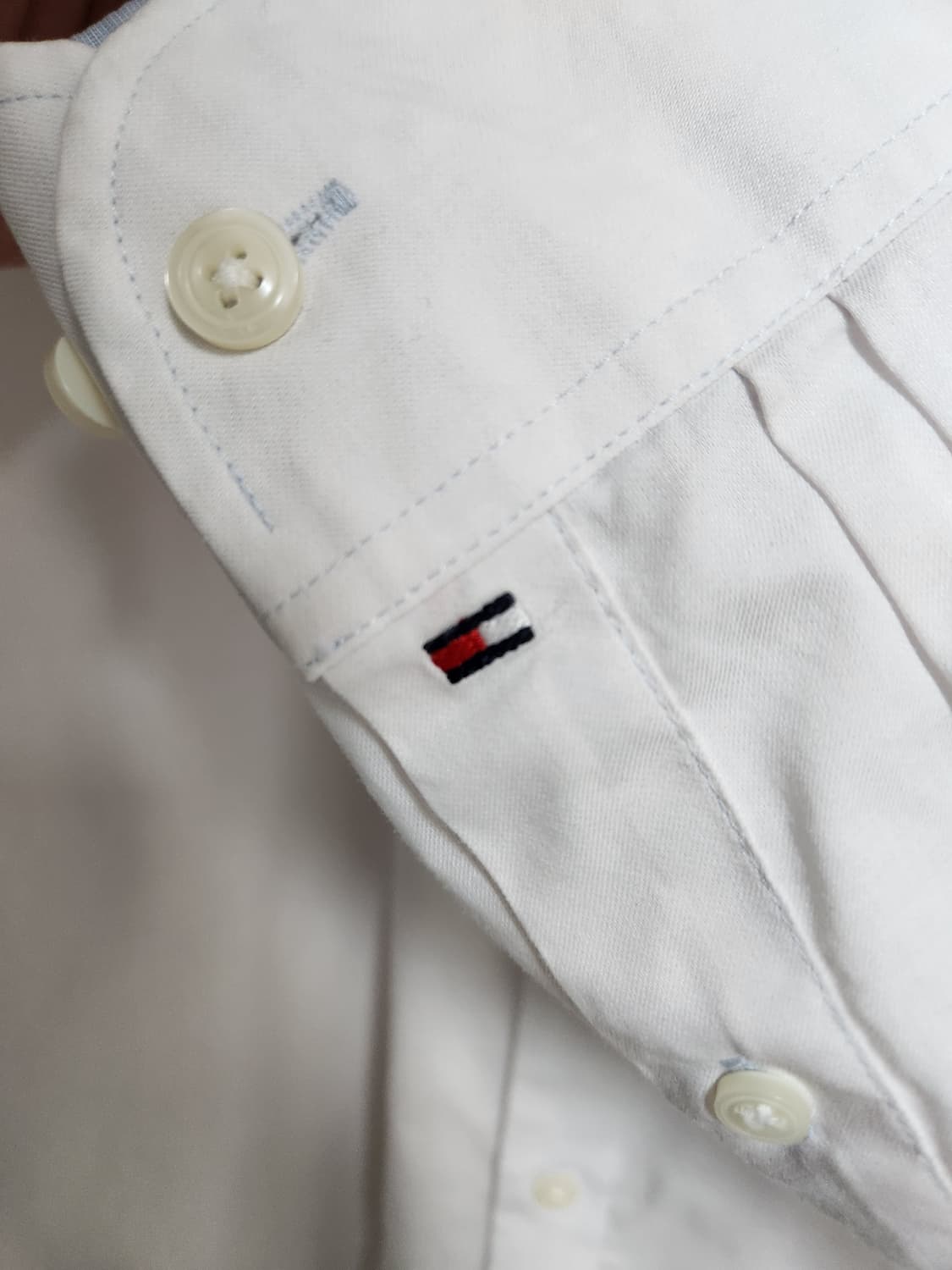 타미힐피거Tommy 화이트 셔츠 2XL - S208 상품이미지7