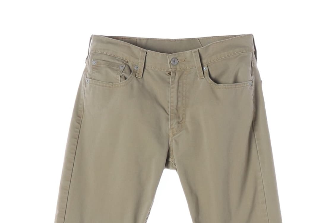 리바이스 502 레귤러 테이퍼드 베이지 치노 팬츠 30 상품이미지3