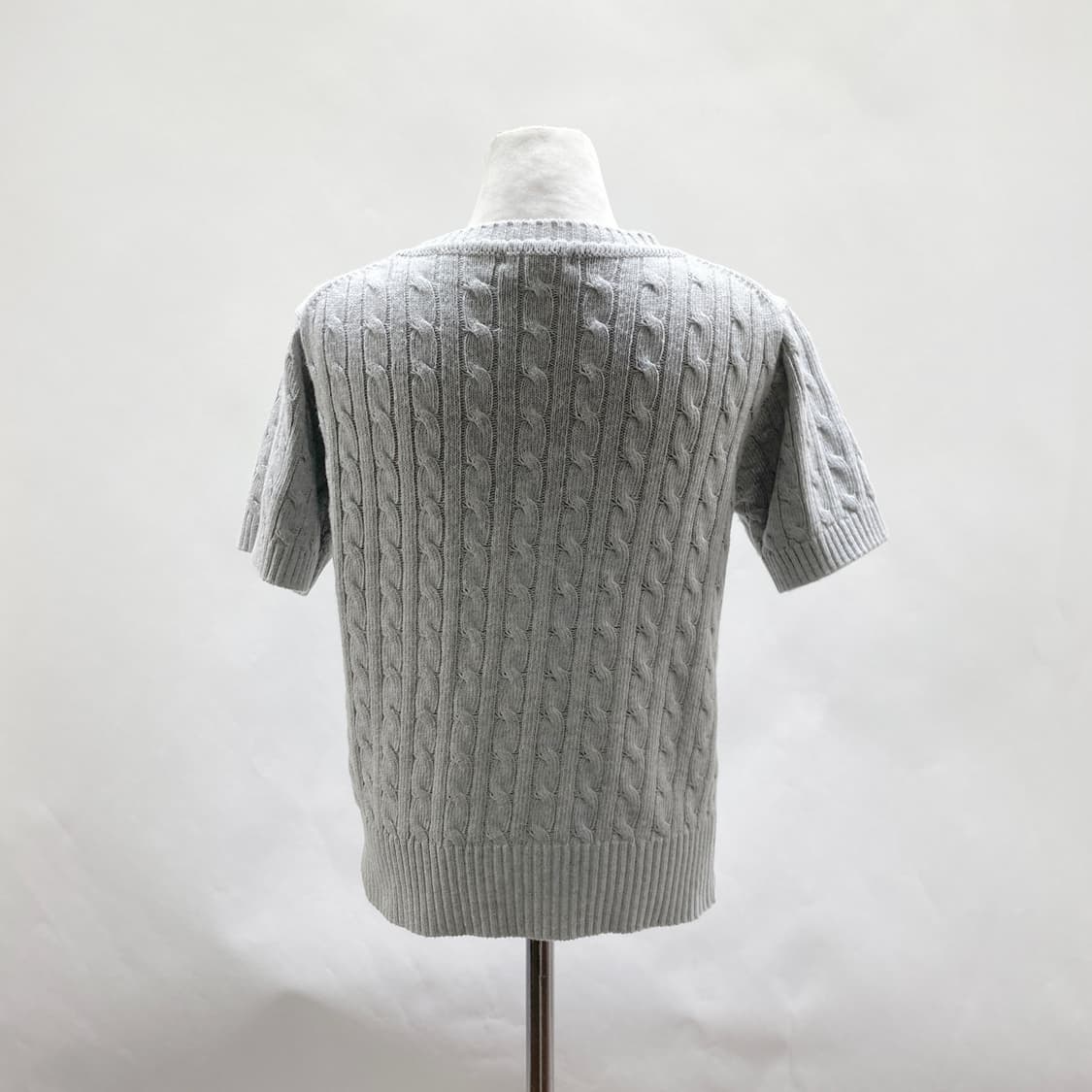 드파운드 여성 니트반팔 그레이 F 영구제  상품이미지3