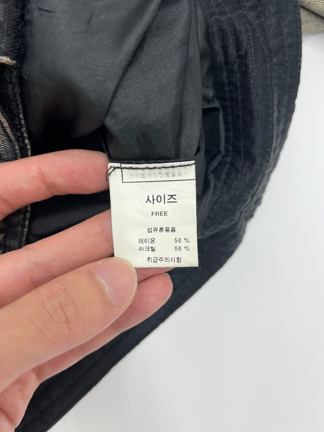빈티지 페이크 데님 워싱 크롭 자켓 상품이미지5