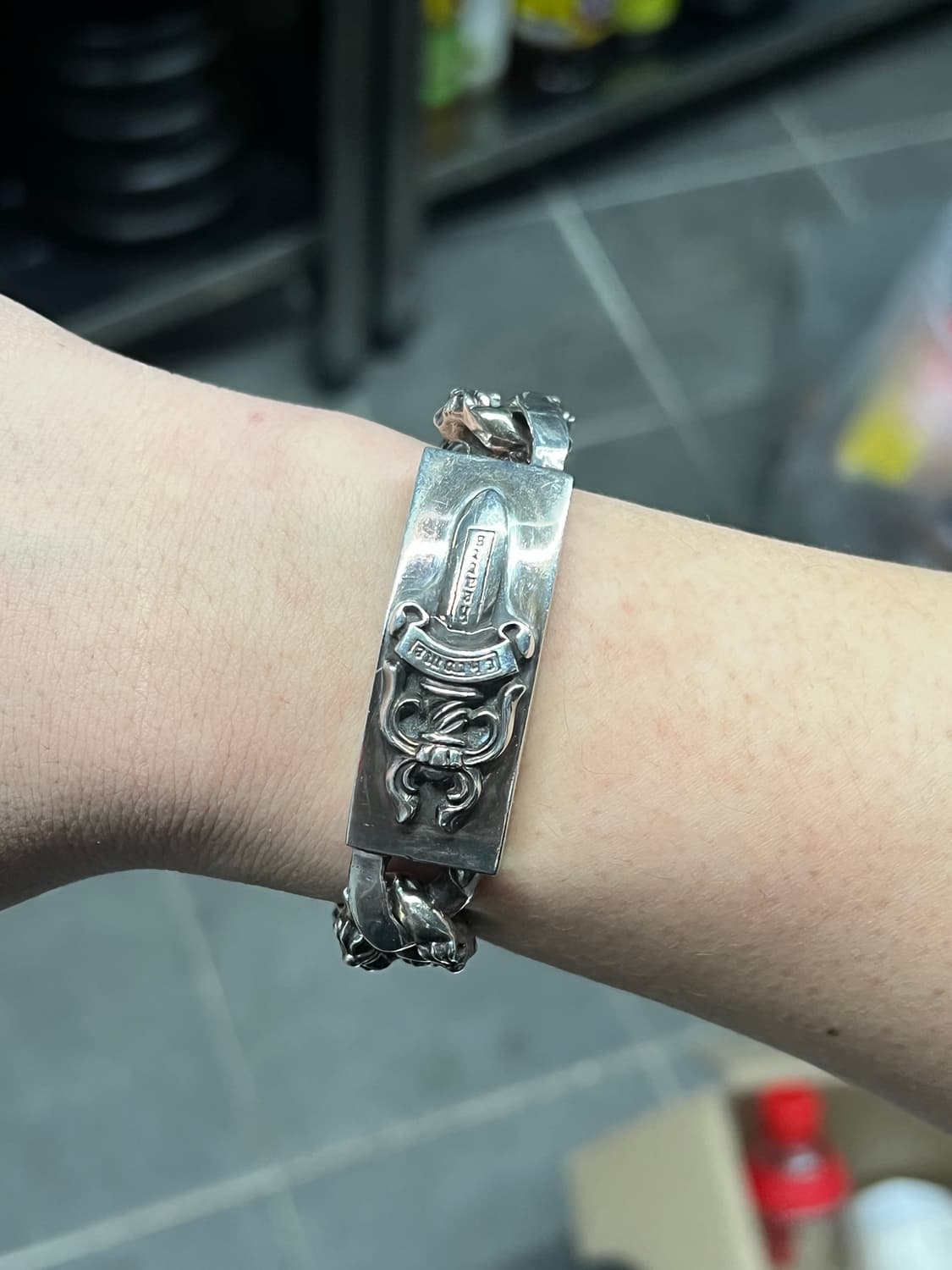 크롬하츠 대거 팬시 클립 팔찌 상품이미지3