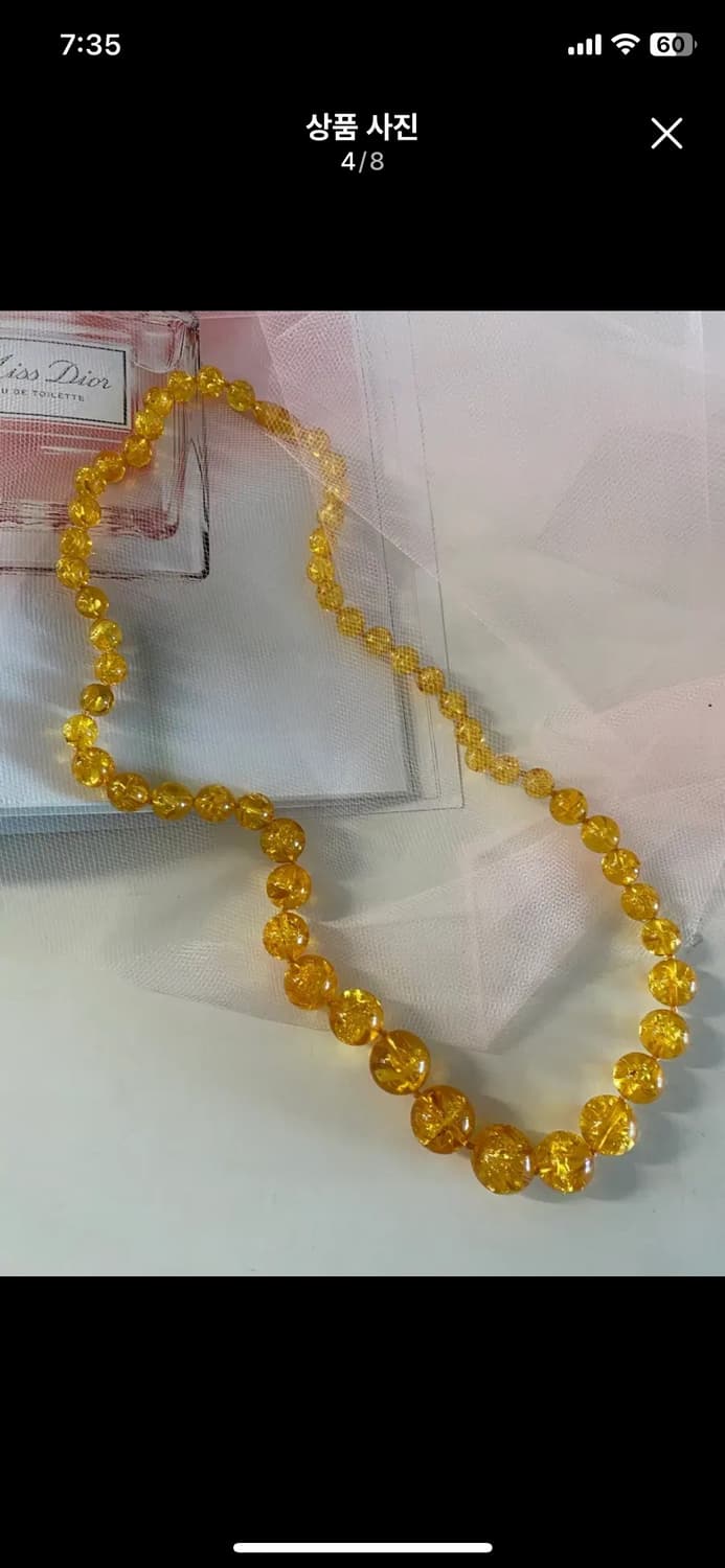 호박 구슬 목걸이  상품이미지4