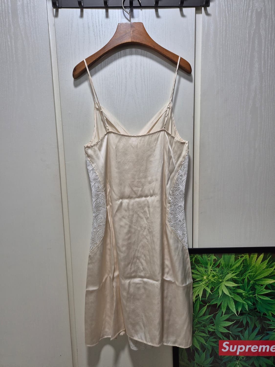 (세일)JPN VTG.아이보리 레이스 슬립 원피스 상품이미지10