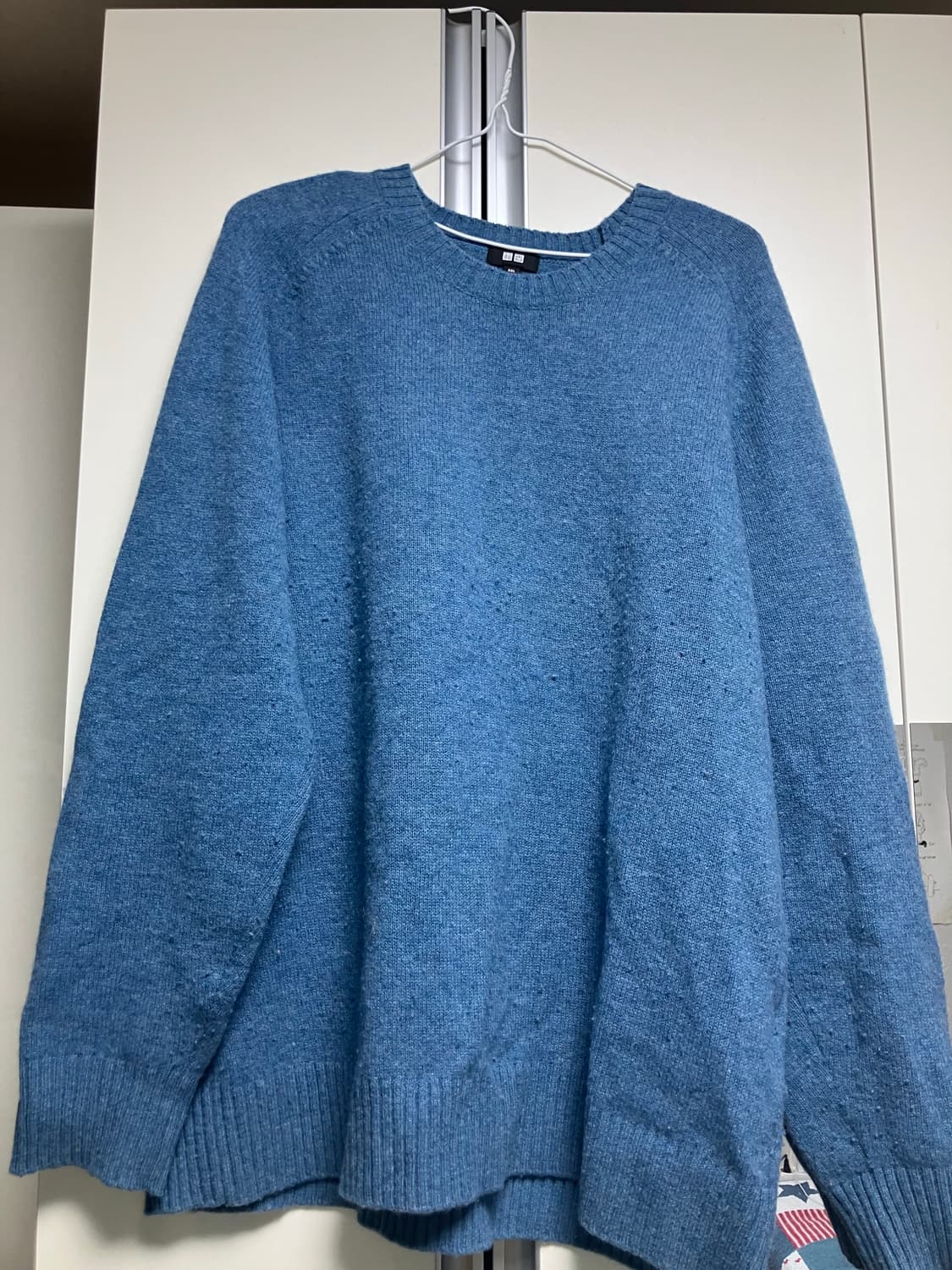 [3장가격] 빈티지 프룻오브룸 맨투맨, 유니클로 니트,영국군 셔츠 상품이미지4