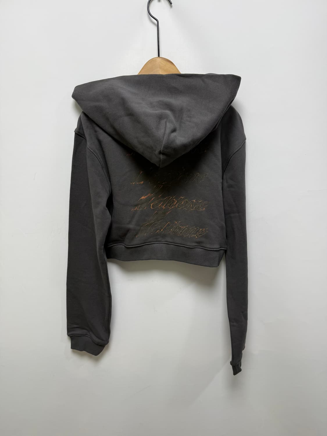 WE11DONE 웰던 크롭 후드집업 상품이미지2