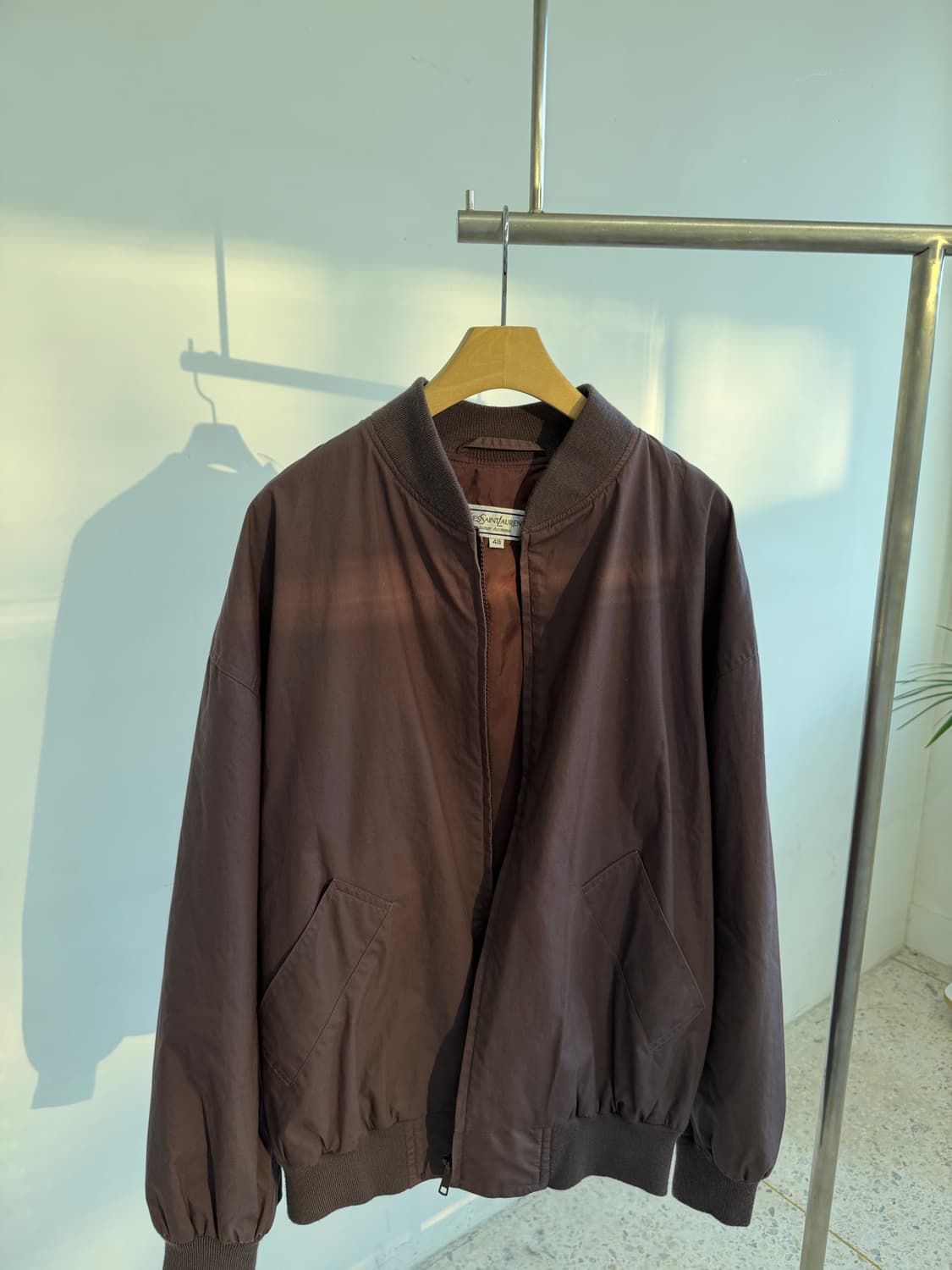 80-90s 생로랑 봄버 자켓 상품이미지8