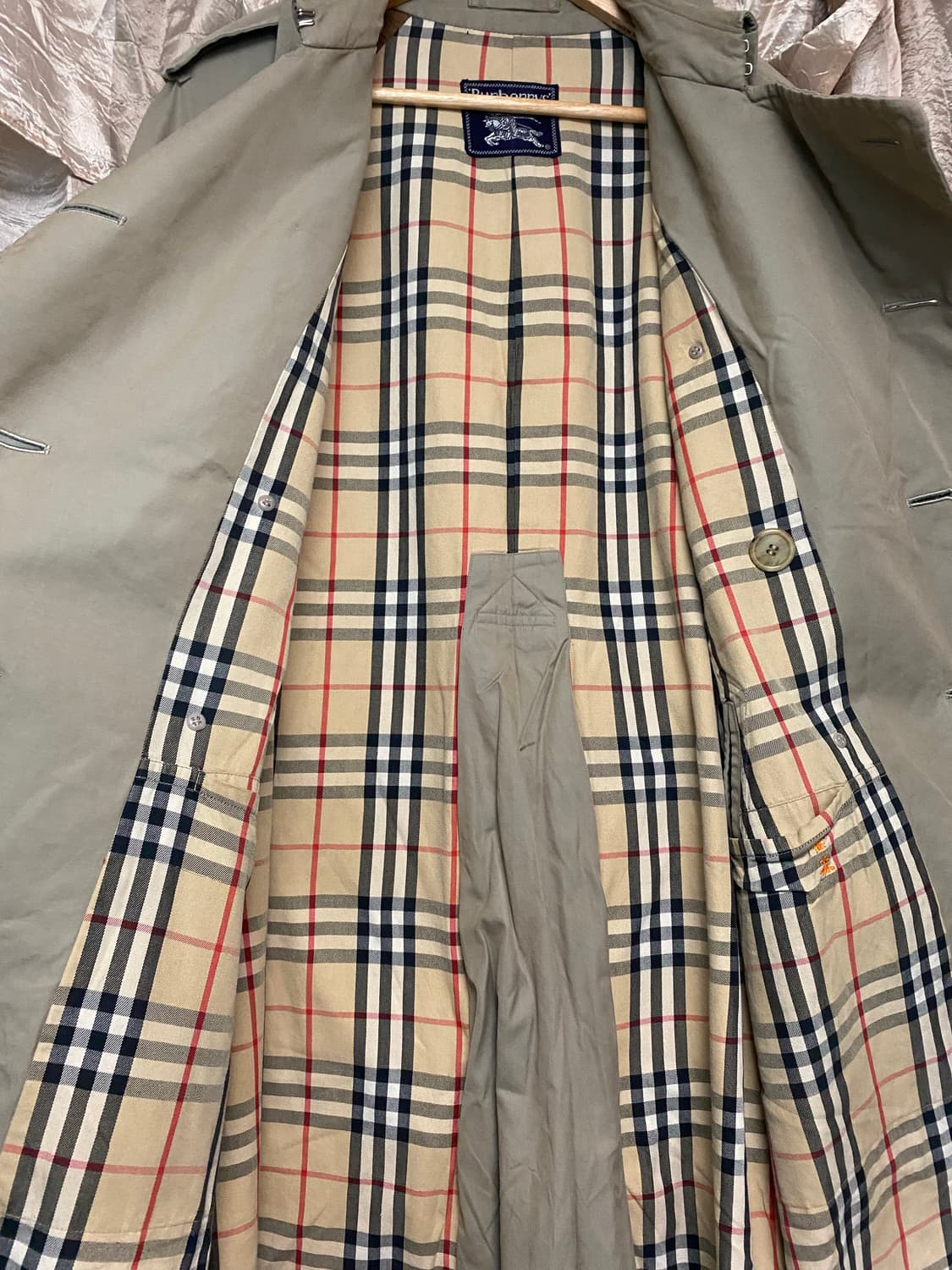 빈티지 버버리 트렌치코트 L사이즈 상품이미지5