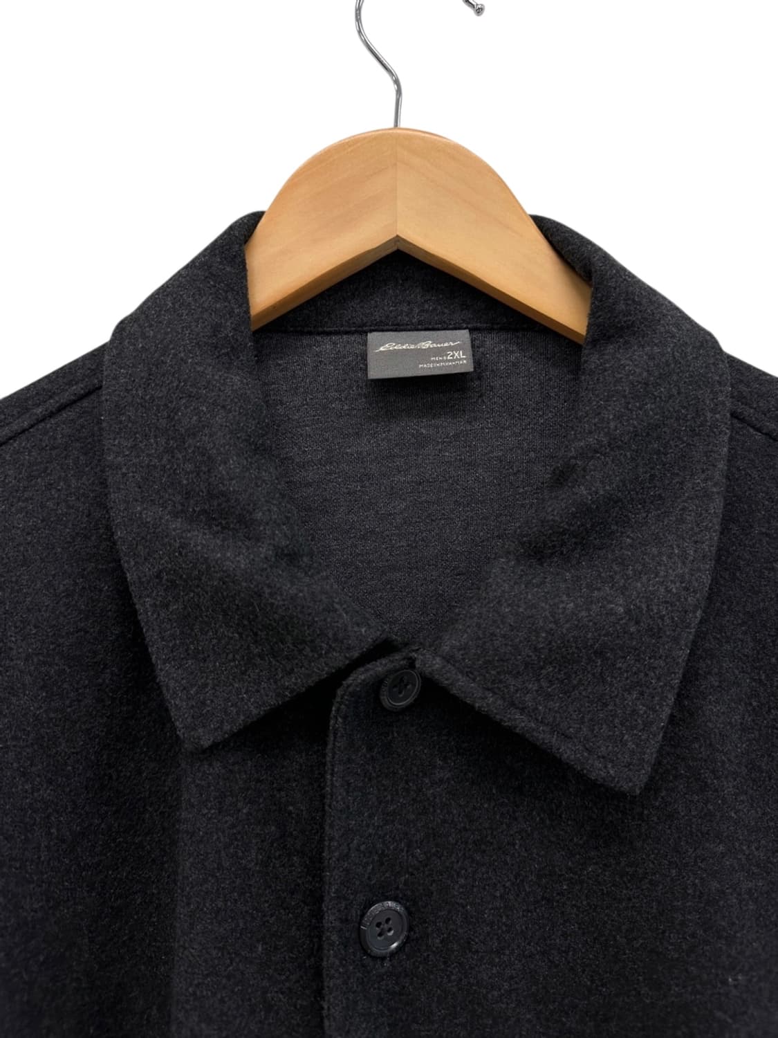 에디바우어 도톰 셔츠 웜차콜 (2XL) 상품이미지3