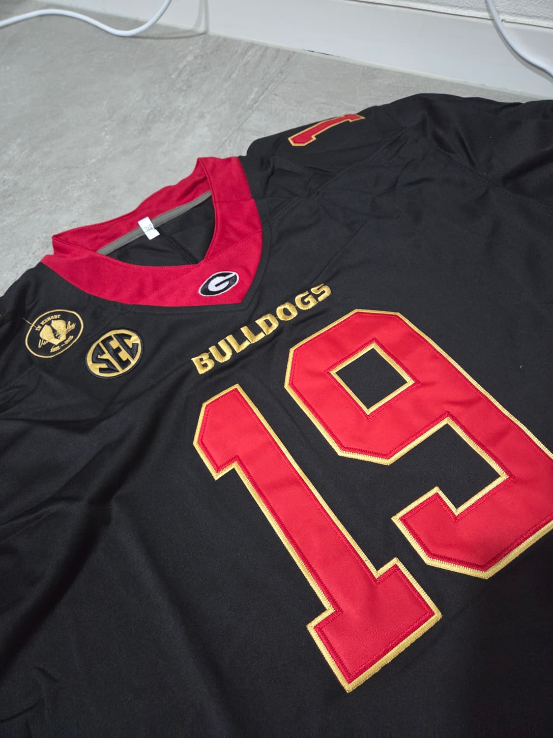 나이키/ NCAA 조지아 대학 풋볼 럭비져지 /3XL 상품이미지1