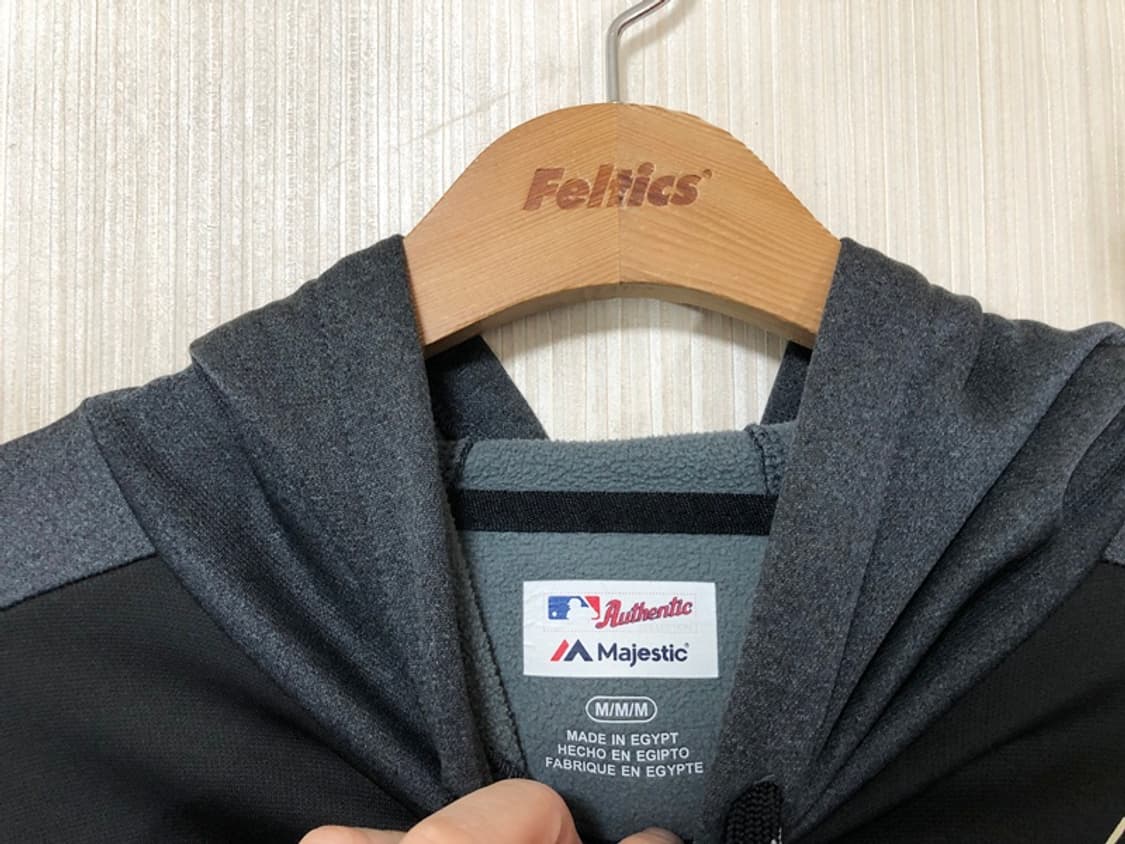 MLB 마제스틱 애리조나 디백스 어센틱 후드티셔츠 M 상품이미지4