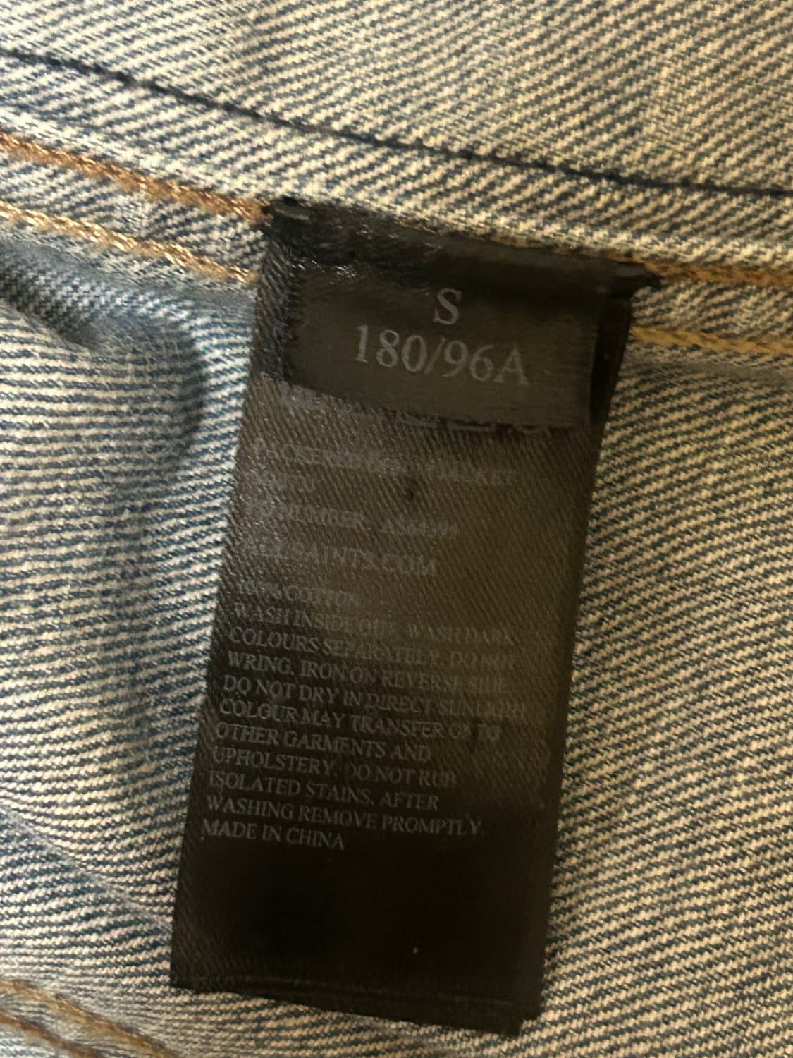 올 세인츠 All Saints 빈티지 청자켓 상품이미지4