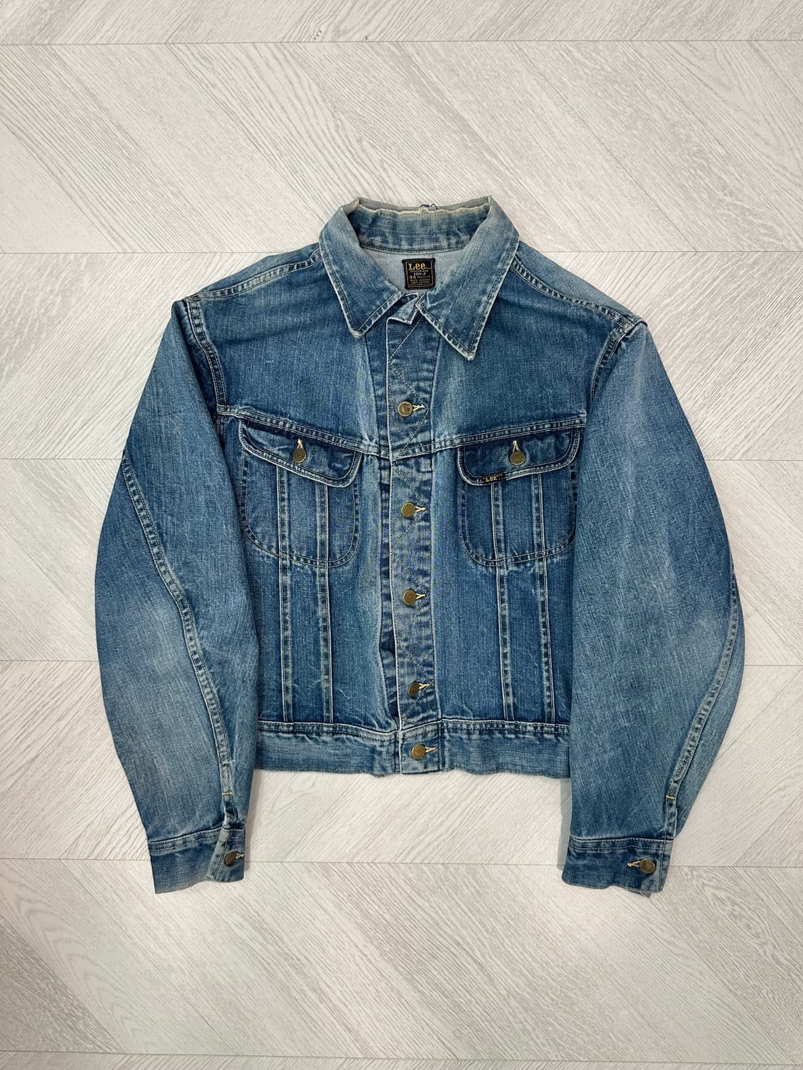 🇺🇸 60~70s USA 리 Lee 101-j 데님 자켓 (44) 상품이미지1