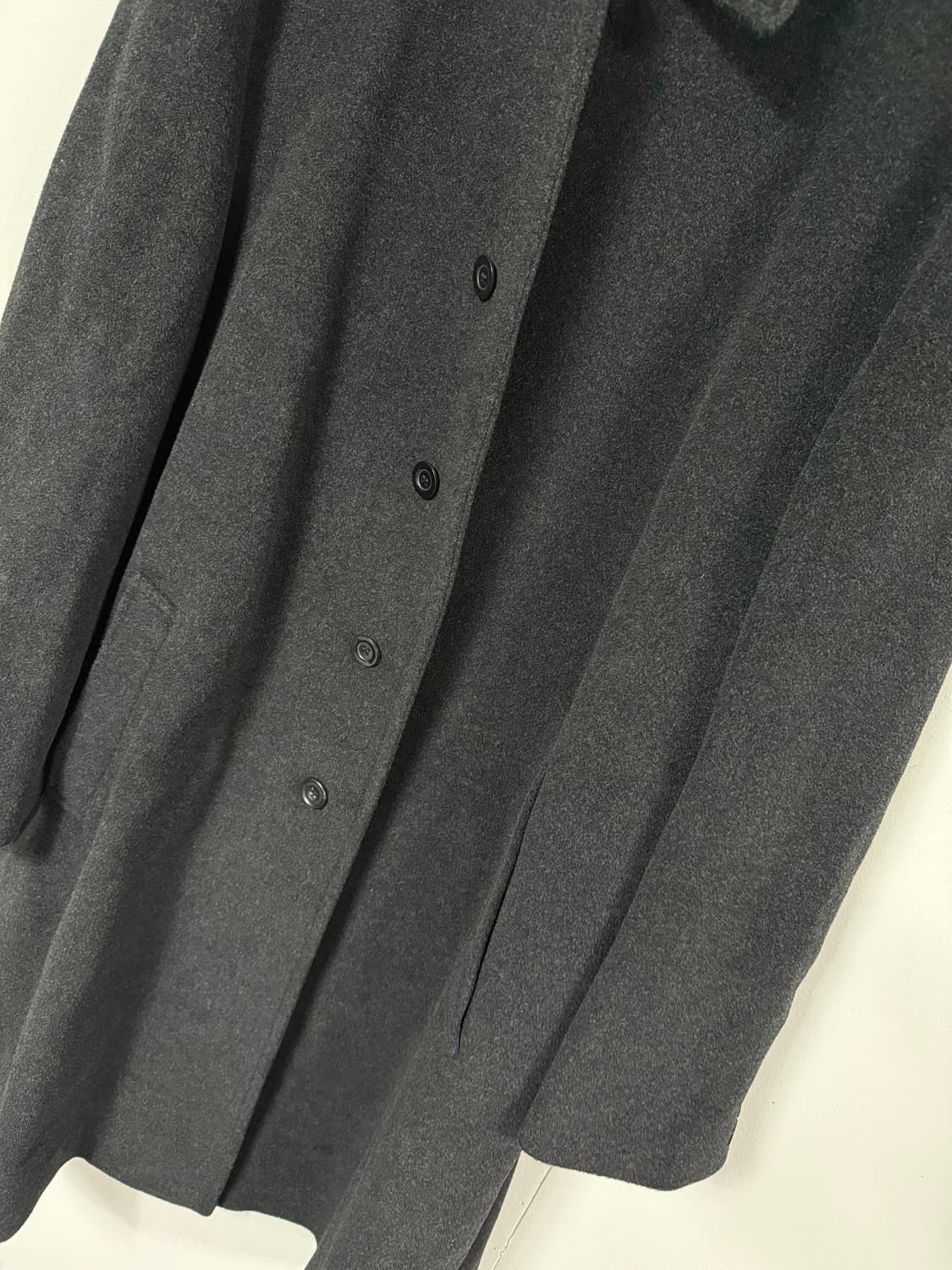 90s 도나카란 울 코트 상품이미지5