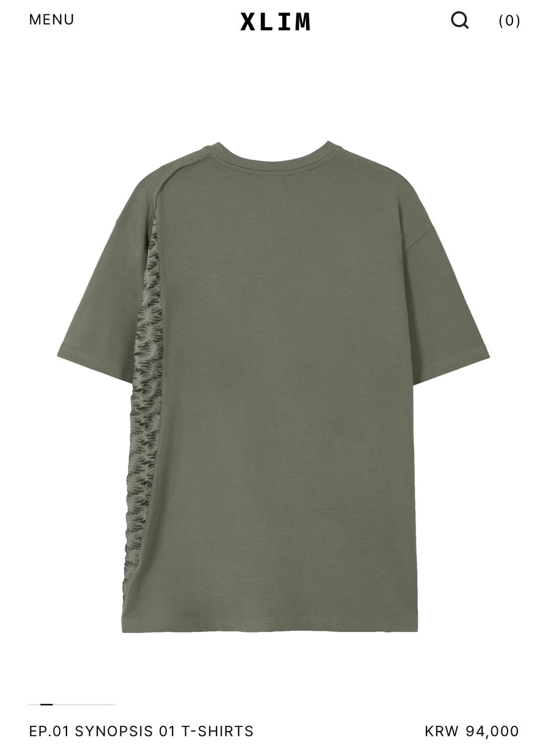 엑슬림 EP.01 SYNOPSIS 01 T-SHIRTS 상품이미지1