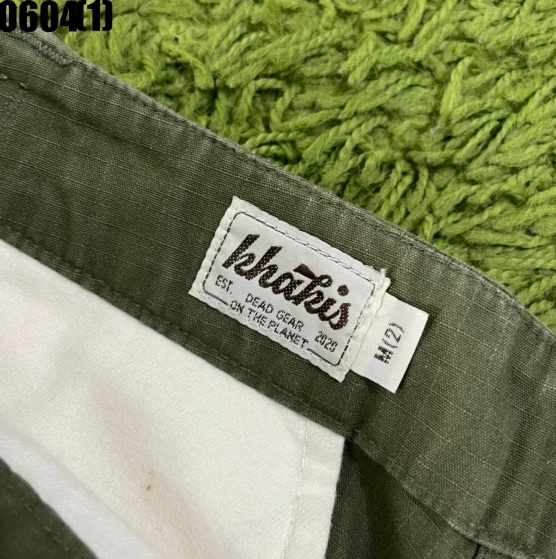 카키스 카고 팬츠 상품이미지2