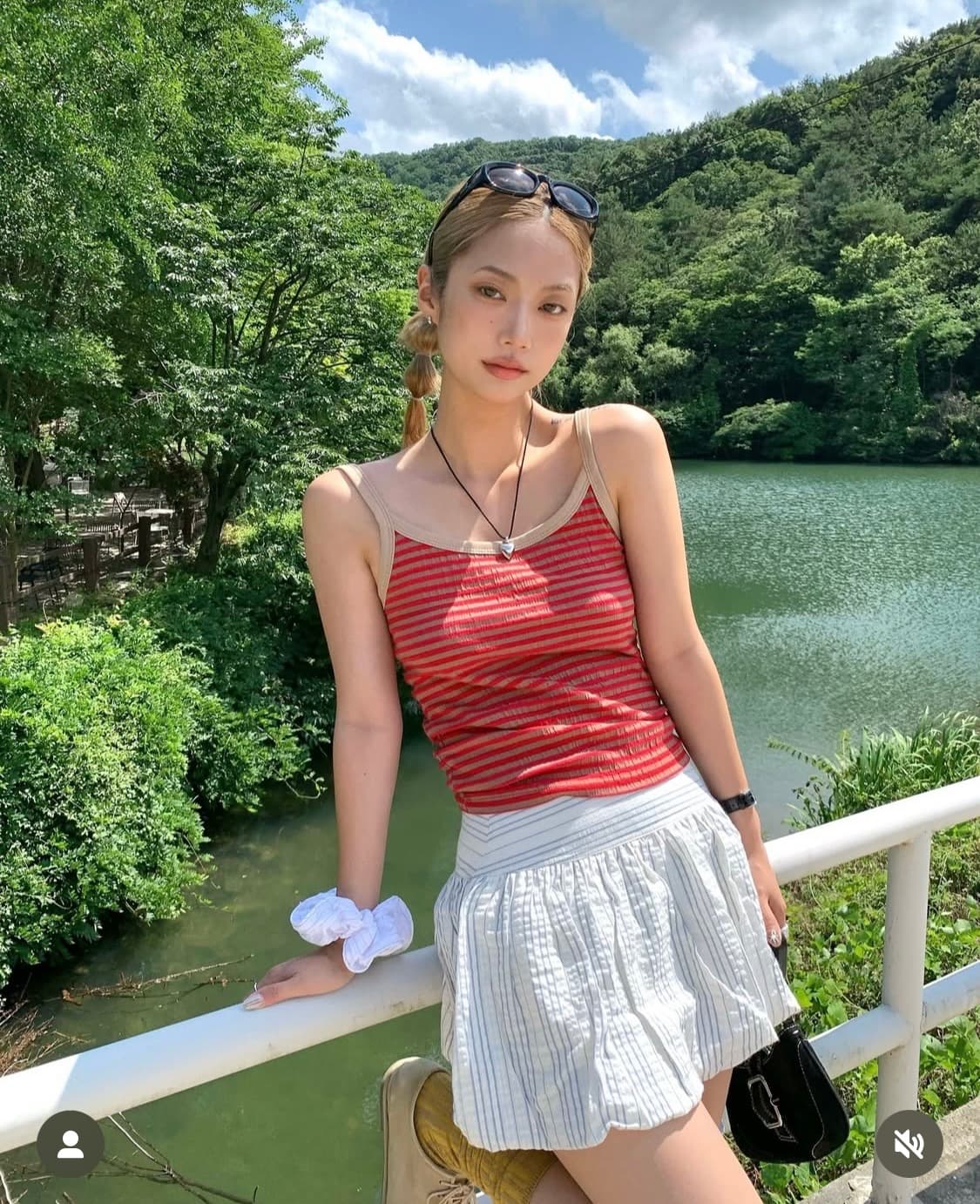 YOUNGOH 영오 스트라이프 나시 상품이미지4