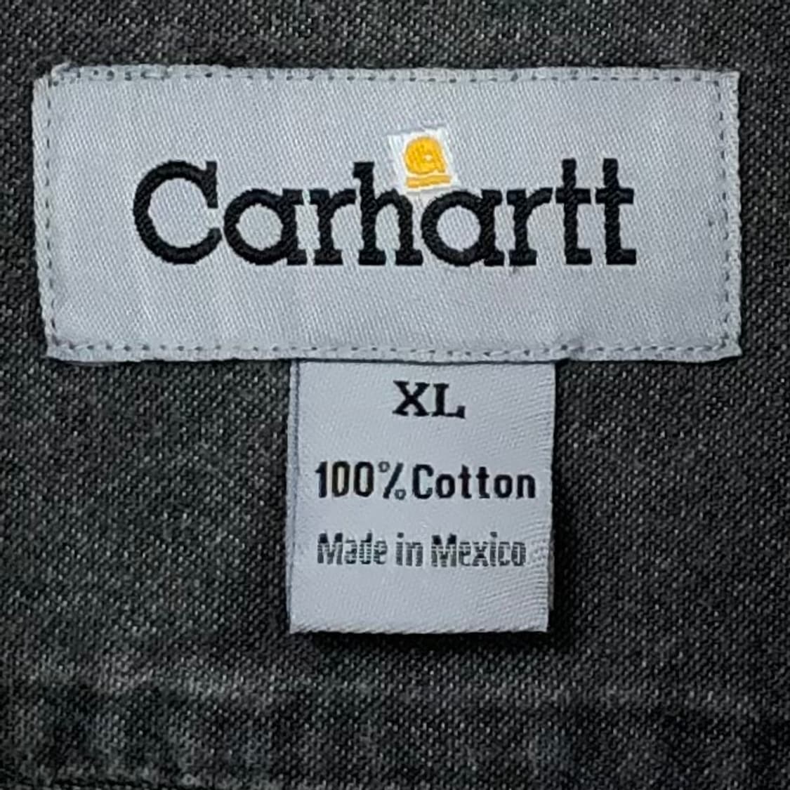 Xxl 칼하트 블랙 데님 셔츠 상품이미지3