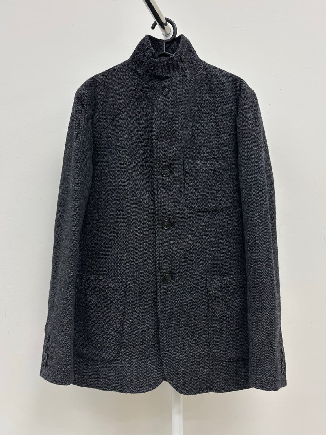 빈티지 차콜 울 자켓 상품이미지6