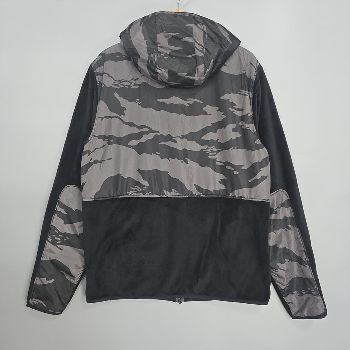 뉴에라 NEW ERA 타이거카모 블랙 플리스 후드집업 L 상품이미지4