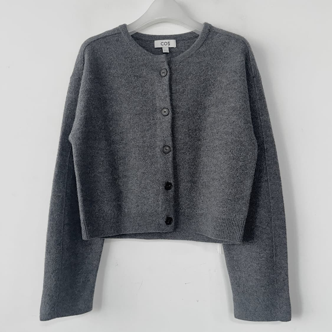 COS 25 보일드 울 가디건 상품이미지2
