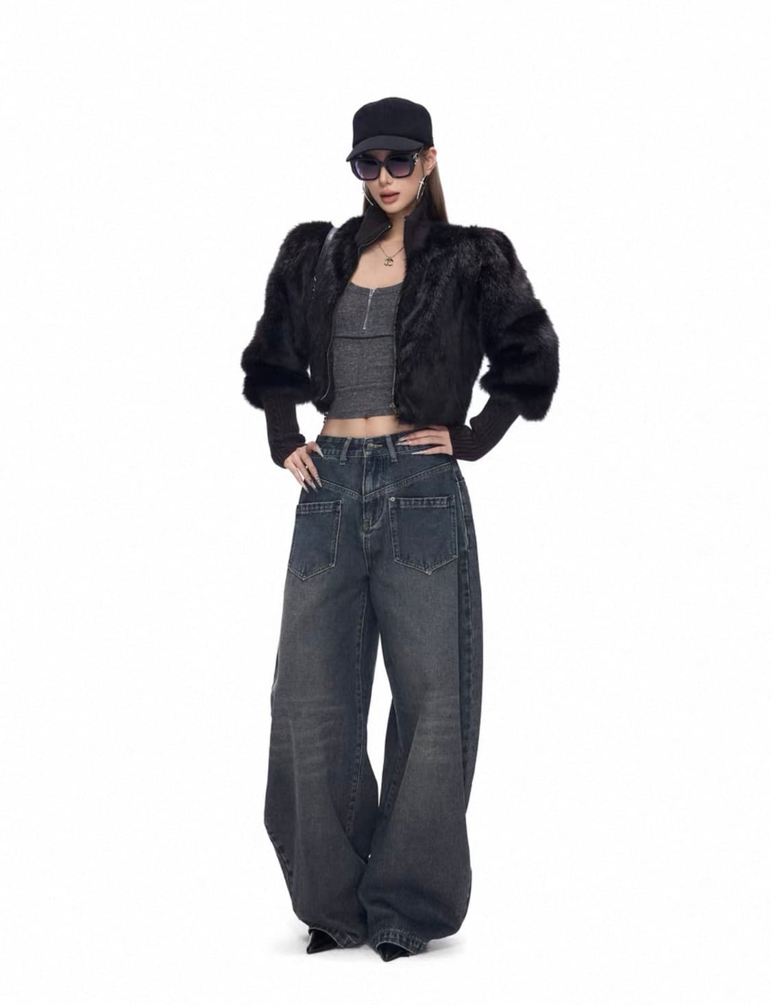 Fanptntox fur jacket 상품이미지1