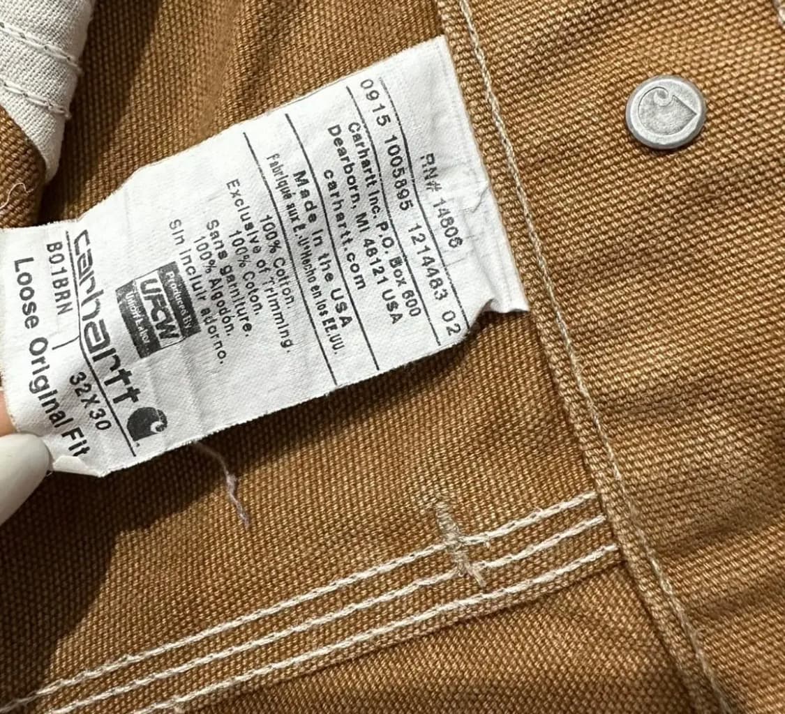칼하트 더블니b01 USA빈티지 32x30사이즈 상품이미지7